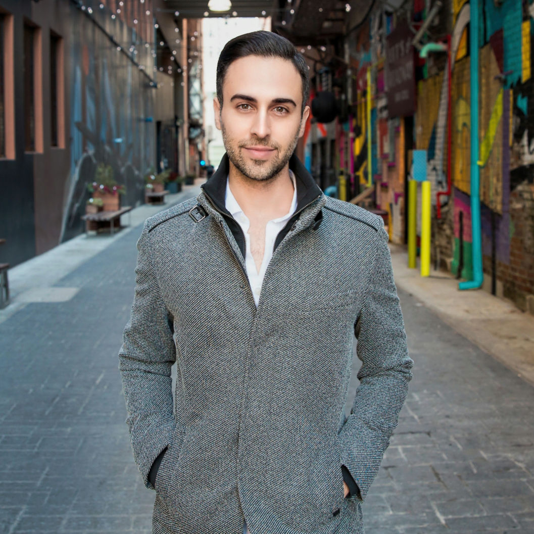 Portrait of Brandon Dalaly in Detroit