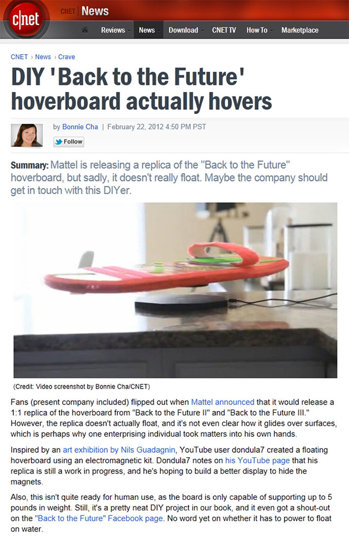 CNET feature